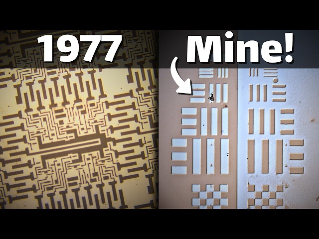 Speedrunning 30yrs of lithography technology