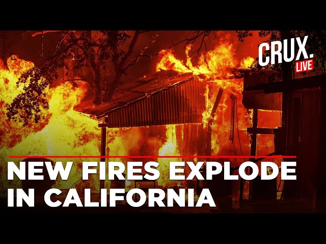 California Wildfire Live | New Blazes Trigger Evacuations In San Diego | Los Angeles Fire | US News