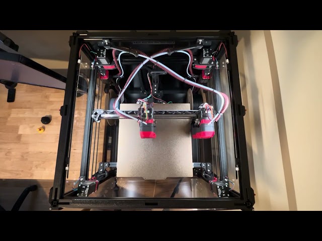 Voron Tridex Awd 48v Speed Test (700mm/s at 8k Acceleration)