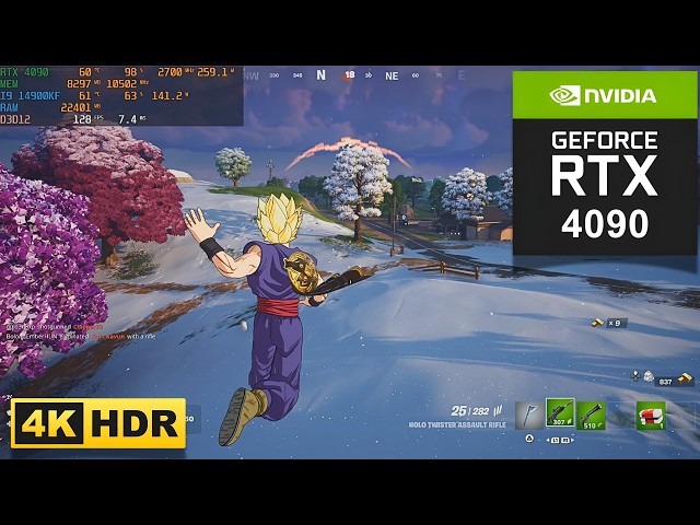 Fortnite : Chapter 6 Season 1 | RTX 4090 24GB (4K Maximum Settings RTX ON / DLSS ON) | 4k HDR