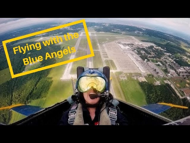 TV Host Cheryl Nelson's U.S. Navy Blue Angels Flight