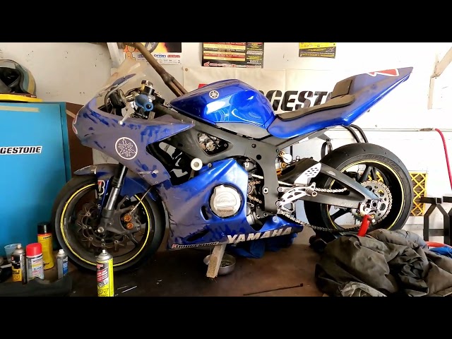 Saving an Abandoned Racebike part 1