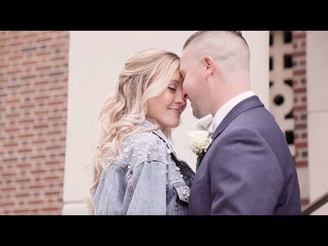 Church Microwedding at St Joseph's in Oradell, NJ // Wedding Highlight Video