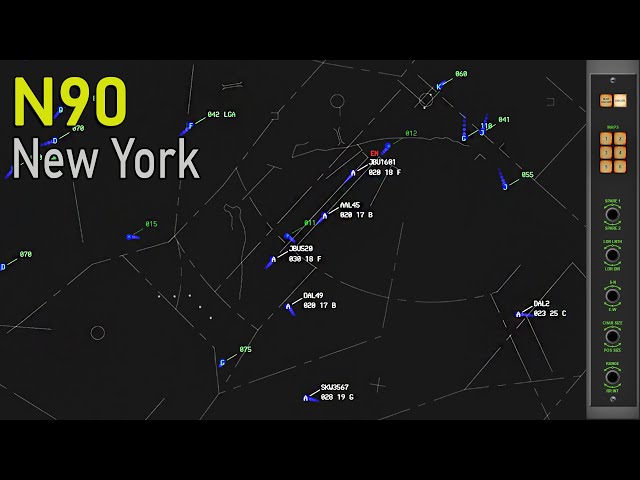 ATC RADAR | [N90] | New York Tracon (JFK FINAL Sector)