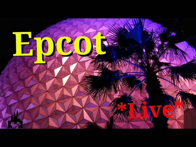 🔴LIVE Epcot Rides Shows and Luminous 2/7/25 #Luminous #Epcot #Festivalofrhearts