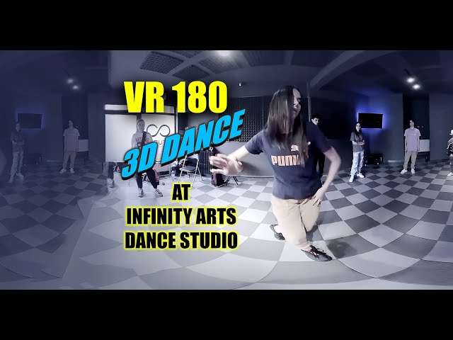 VR180 3D Dance Video - Dancers At Infinity Arts Dance Studio, 5.7K UHD