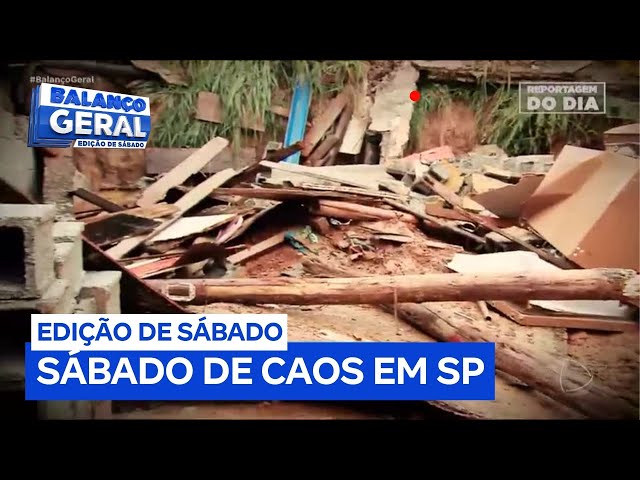 Reportagem do Dia: Chuva intensa leva caos a muitos paulistanos neste sábado (1º)