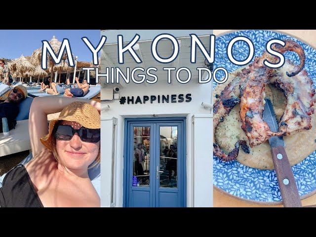 Mykonos Greece Cruise Port | Best Things to Do in Mykonos, Greece 🇬🇷