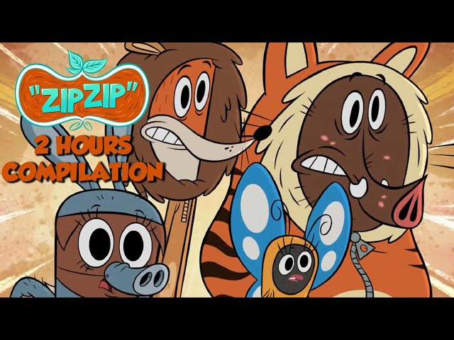 Zip Zip *Let's try new costumes* 2 hours Season 1 - COMPILATION HD [Official] Cartoon for kids