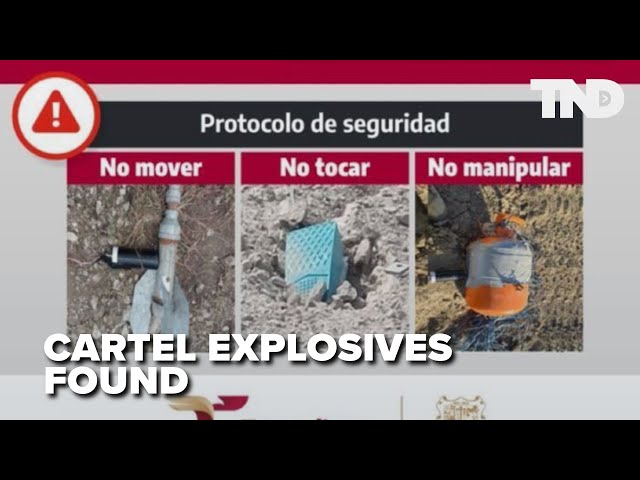 Travelers urged to be cautious as Mexican drug cartels plant explosives along Texas border