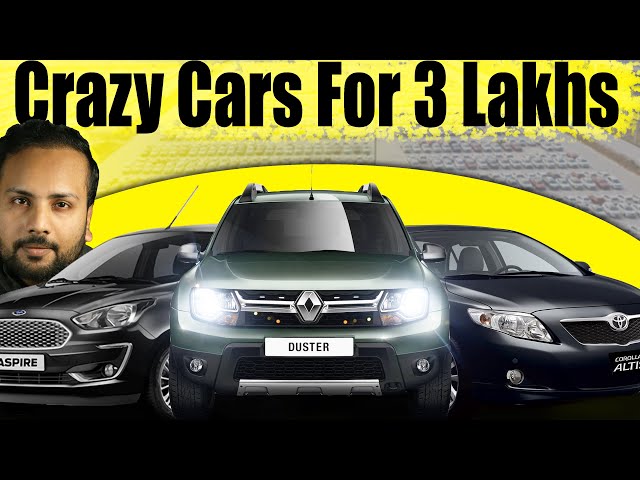 I Ranked "12" Best Used Cars Under 3 Lakhs! From SUVs to Sedans!