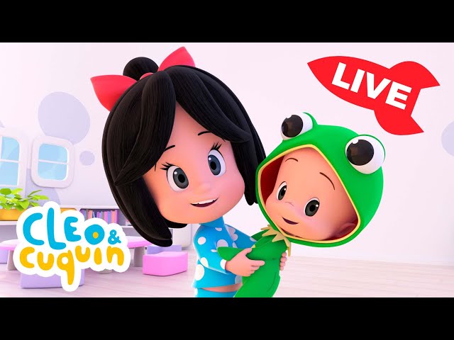 🔴 LIVE 🔴 Nursery Rhymes and children songs with Cleo and Cuquin