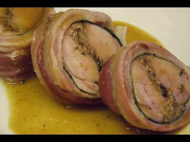 How To Prepare And Cook A Rabbit.(Part.3).Stuffed Saddle Of Rabbit.