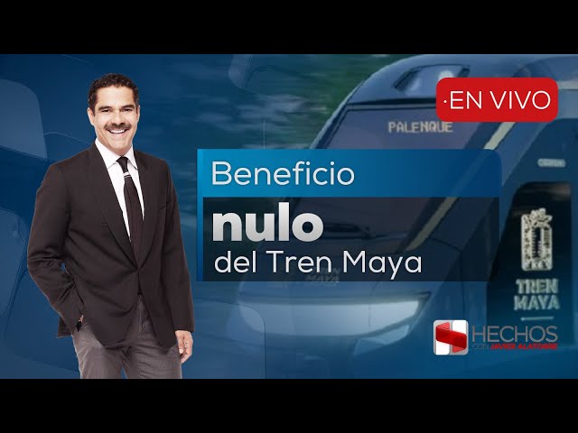 #Hechos | ¿Cuándo sería redituable el Tren Maya? ¡Tendrían que pasar casi 50 años! (04/02/25)