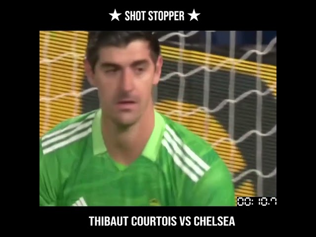 Thibaut Courtois ► Saves vs Chelsea 07/04/2022 | HD #Shorts