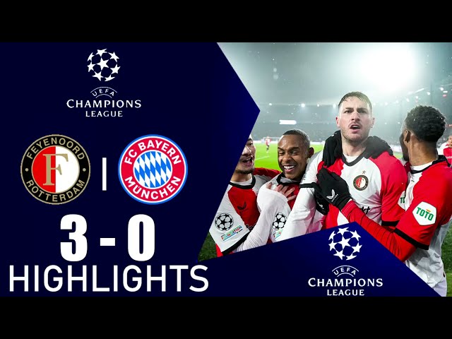 Feyenoord vs Bayern München 3-0 Resumen | Liga de Campeones 2024/25