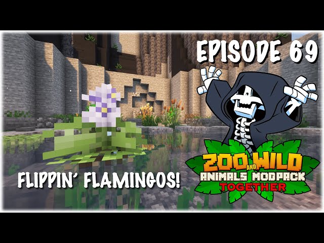 The Flamingo Exhibit! - Minecraft SMP: Zoo and Wild Animal (ZAWA) Mod - S3E69