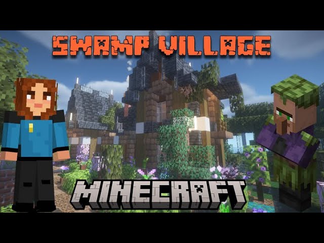 Swamp Village Transformation in Minecraft Survival 1.21