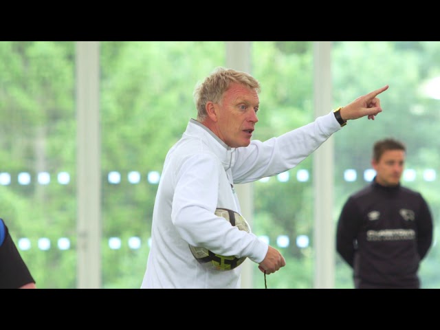 Pressing Masterclass With David Moyes - Small Sided Game