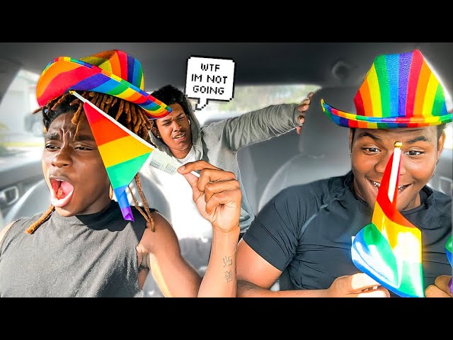 Taking My Male Friends To a Pride Parade To See Their Reaction..