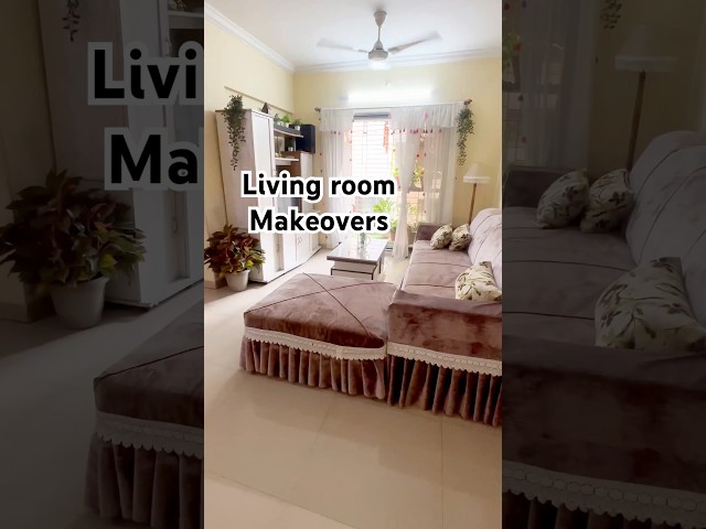 Living Room Makeover | #shorts #youtubeshorts #makeover #livingroom @Neetus_CreativeWorld