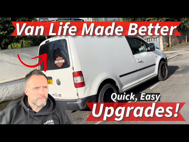 Big Comfort in a Small Van: Must-Have Van Life Mods!”