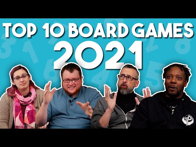 Top 10 Board Games of 2021 - What a Year!