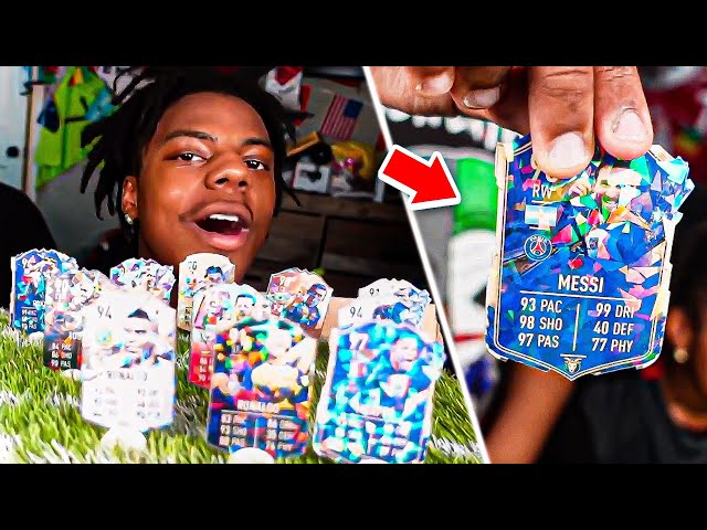 iShowSpeed INSANE IRL Fifa pack opening! 🤑😂