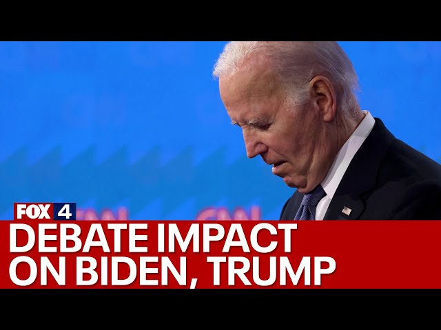 Debate's impact on Biden, Trump moving forward