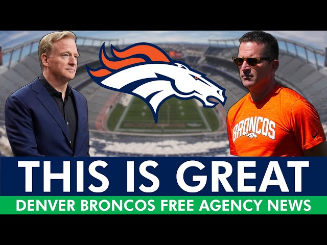 Denver Broncos Just Got GREAT News From The NFL Before NFL Free Agency