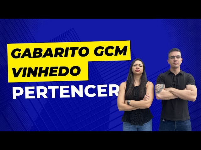 Gabarito GCM Vinhedo