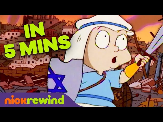 ‘A Rugrats Chanukah’ Special 🕎 FULL EPISODE in 5 Minutes! | Nicktoons