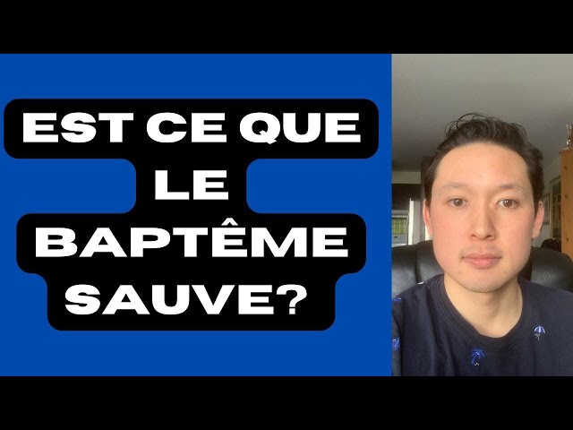 C'EST QUOI LA SIGNIFICATION DU BAPTEME D'EAU?