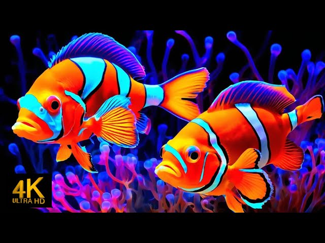 The Best 4K Aquarium - Explore the Stunning World of Sea Jellyfish and Beautiful Coral Reef Fish. #8