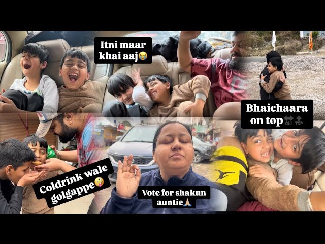 coldrink wale golgappe😍| fun was funning🤣