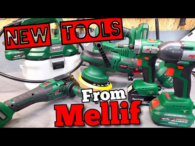 All new range of cordless power tools just in from Mellif, sprayer, polisher, multitool, grease gun