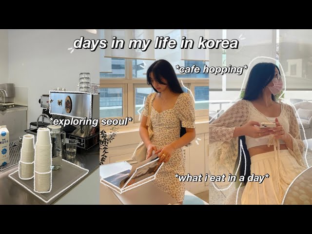 KOREA DIARIES 💌 days in my life in korea: flying alone, exploring seoul, gwangjang market & more