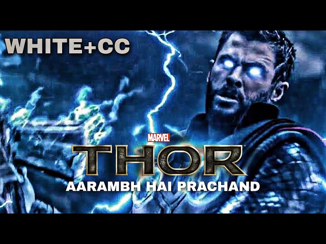 |🔥 THOR🔥 | Aarambh hai prachand | Edit | #thor #avengers #video