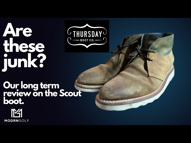 Thursday Boots- four year review of the Scout Chukka Boot. Are these great, or a waste of money?