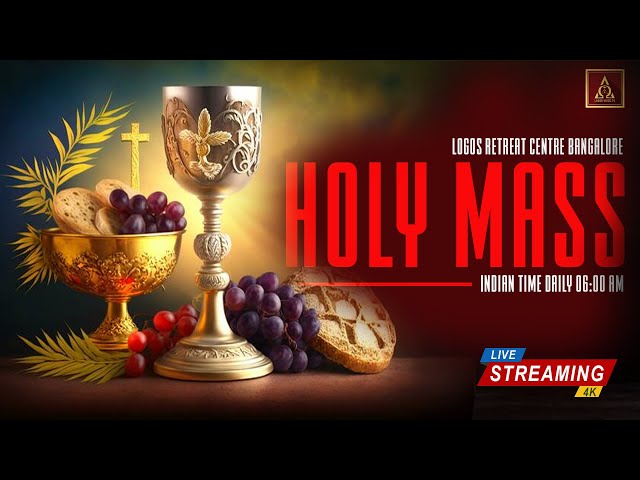 Holy Mass ( English ) | Holy Mass | 04 - February -2025  | Logos Retreat Centre, Bangalore