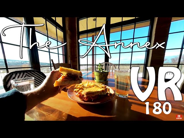 The Annex Restaurant in Inverness Cape Breton Nova Scotia. VR 180 Video