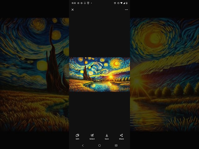 Swirling Sunsets: A Van Gogh-Inspired AI Masterpiece