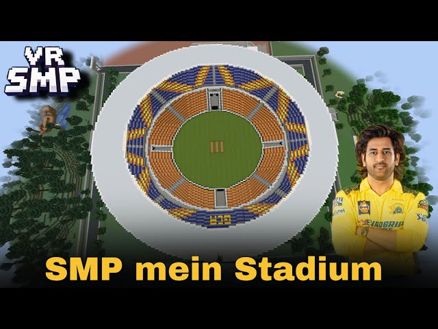 SMP mein Stadium #shorts #minecraftlive