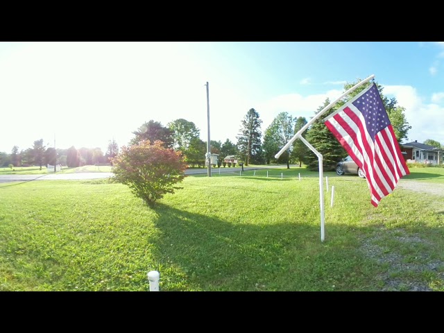 Time lapse 360 video - Sunny day in the USA