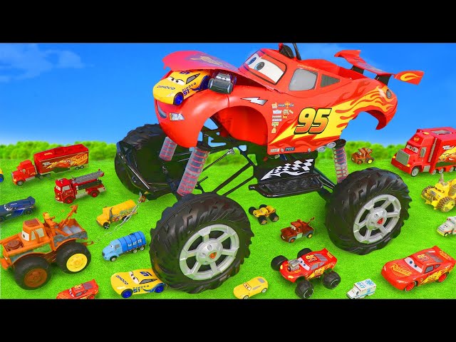 Custom Lightning McQueen Monster Truck