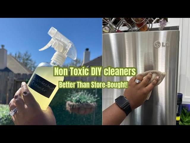 I Tried DIY Non-Toxic Cleaners: Better Than Store-Bought? 💚✨