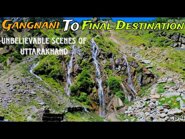 Gangnani Se Apne Final Destination Ke Raste Itne Haseen Honge Socha Nahi Tha | Uttarakhand Ride|Ep.4