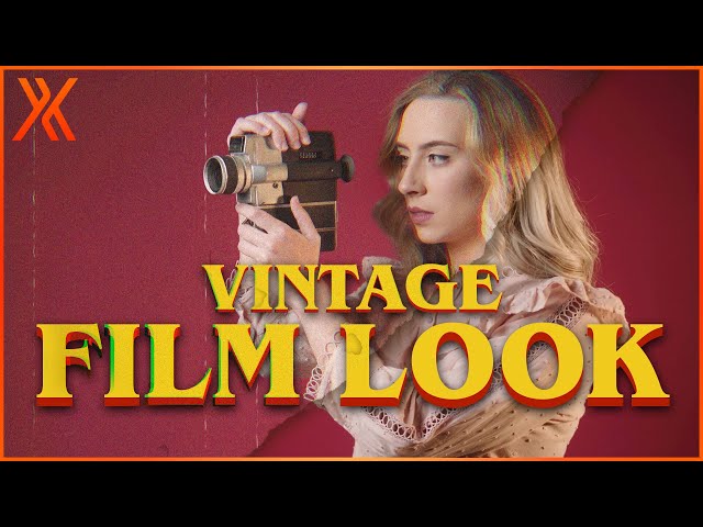 Easy VINTAGE FILM LOOK effect | HitFilm tutorial