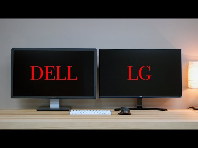 Affordable 4K Editing Monitor Comparison - Dell VS LG