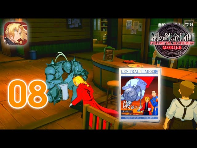 Fullmetal Alchemist mobile Coal mining Town 2-1 Gameplay